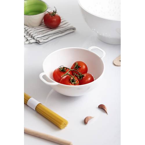 Akrilik Beyaz Mini Pirin� S�zge�i & Bakliyat S�zge�i (3 Su Barda�� �l��l�)