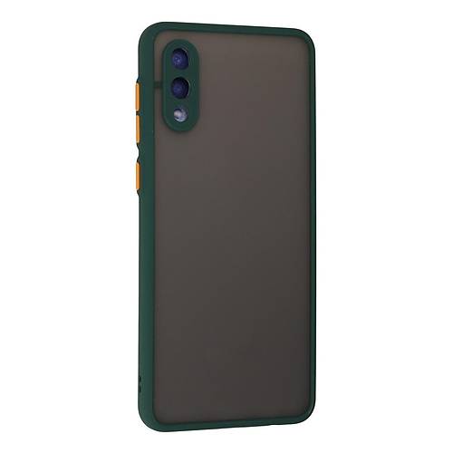 Galaxy A02 K�l�f Montreal Silikon Kapak - Ye�il