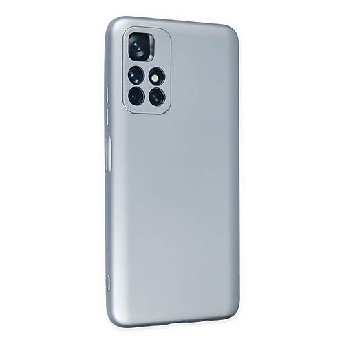 Redmi Note 11T K�l�f Nano i�i Kadife Silikon - Sky Blue