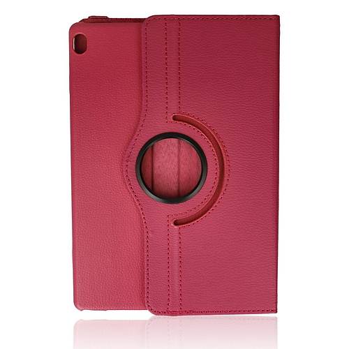 M10 X505F K�l�f 360 Tablet Deri K�l�f - Pembe
