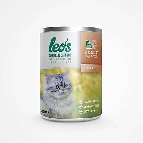 Somon Bal�kl� Pate Yeti�kin Kedi Konservesi 24 Adet 400 Gr
