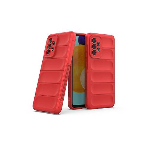 Galaxy A52 K�l�f Optimum Silikon - K�rm�z�