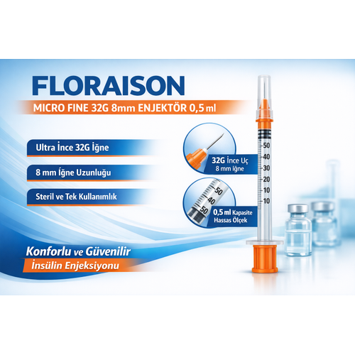 Floraison Micro Fine 32G 8mm Enjekt�r �ns�lin ��r�ngas�