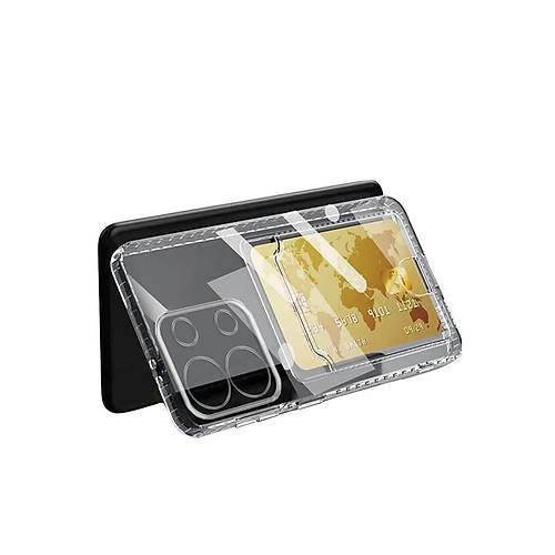 Redmi Note 13 4G K�l�f Kart �effaf Silikon - �effaf