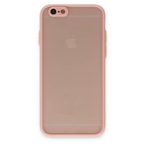 iPhone 6 K�l�f Montreal Silikon Kapak - Pembe