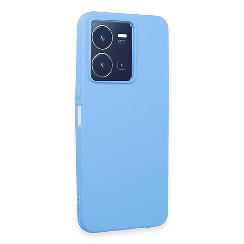 Y35 K�l�f First Silikon - Mavi