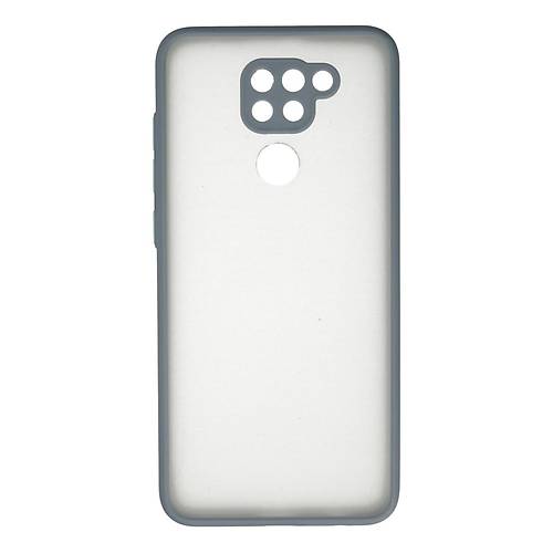 Redmi Note 9 K�l�f Montreal Silikon Kapak - Gri