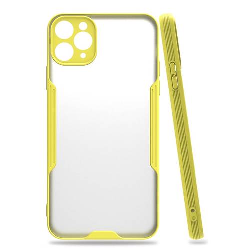 iPhone 11 Pro Max K�l�f Platin Silikon - Sar�