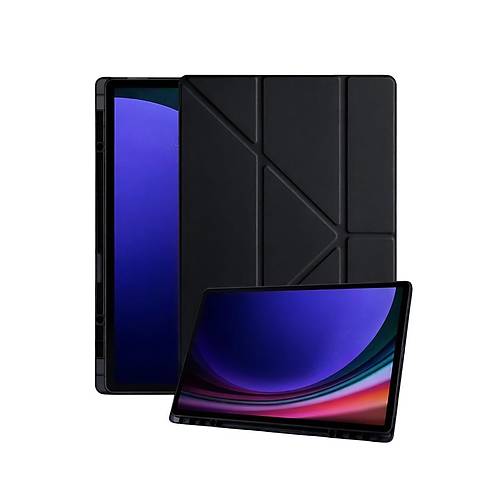Galaxy X930 Tab S11 Ultra 14.6 Kalemlikli Mars Tablet K�l�f� - Siyah