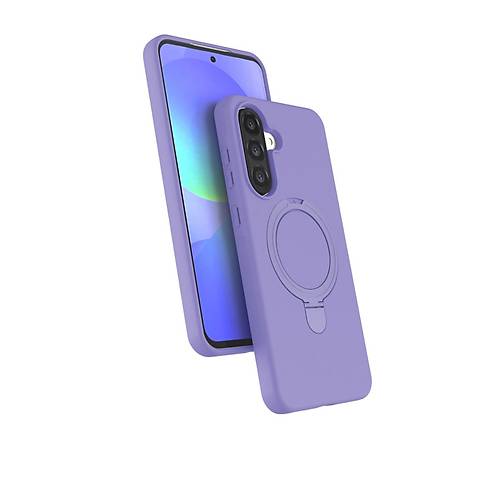 Galaxy A26 Regal Magsafe Standl� Kapak - Lila