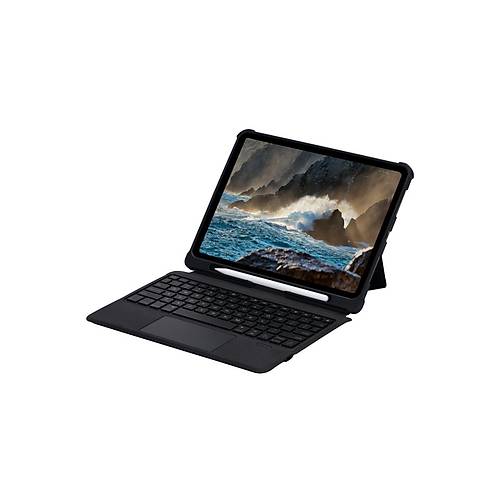 T5207D iPad Pro 11 (2022) K�l�f �nter Ledli Klavyeli Tablet K�l�f� - Siyah