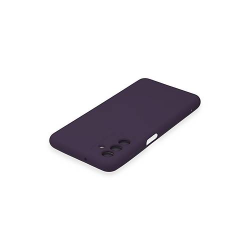 Galaxy A24 4G K�l�f Nano i�i Kadife Silikon - Mor