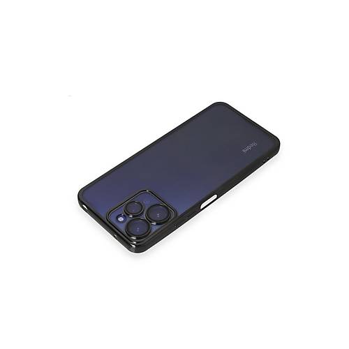 Redmi 12 K�l�f Razer Lensli Silikon - Siyah