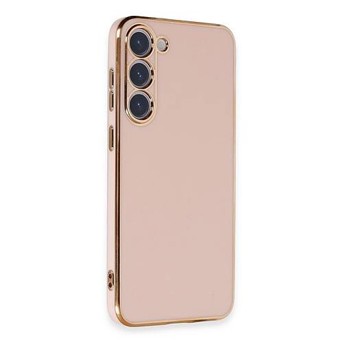 Galaxy S23 K�l�f Volet Silikon - Pembe