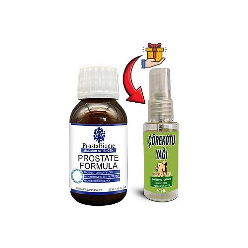 ProstaBiome 1 Kutu Erkeklere �zel 50 ml �urup + 30 ml ��rek Otu Ya��