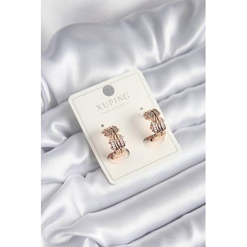 Xuping Model Zirkon Ta�l� Halka Kad�n K�pe