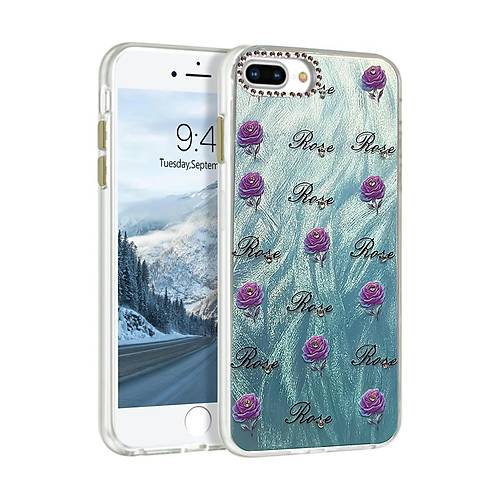 iPhone 7 Plus K�l�f Blade Aynal� Desenli Kapak - Desen 9