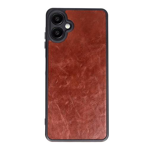 Galaxy A06 K�l�f Aras Deri Kapak - Bordo