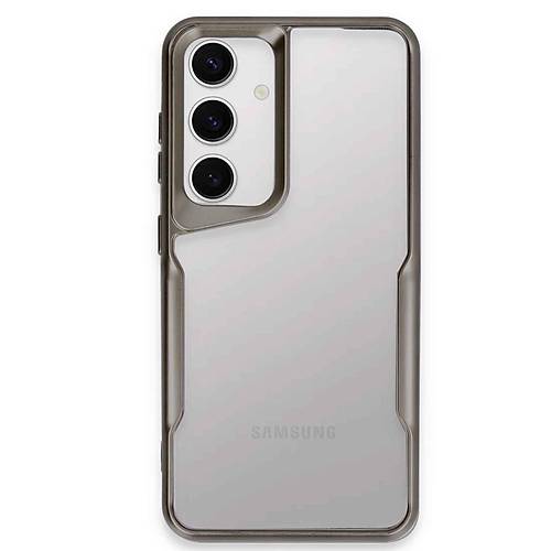 Galaxy S24 K�l�f Boyi Silikon Kapak - Titan Gri