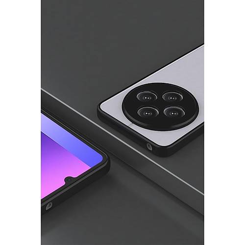 Redmi 14C K�l�f Montreal Silikon Kapak - Siyah