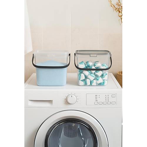 2�li Multibox Deterjanl�k Kutusu & Banyo D�zenleyici & Saklama Kutusu 6 Lt �effaf