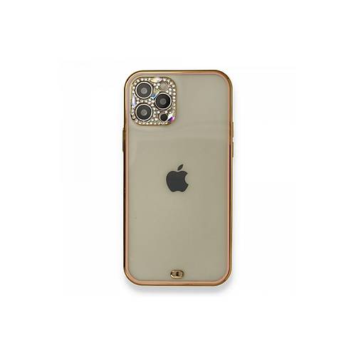 iPhone 12 Pro K�l�f Liva Ta�l� Silikon - Pembe