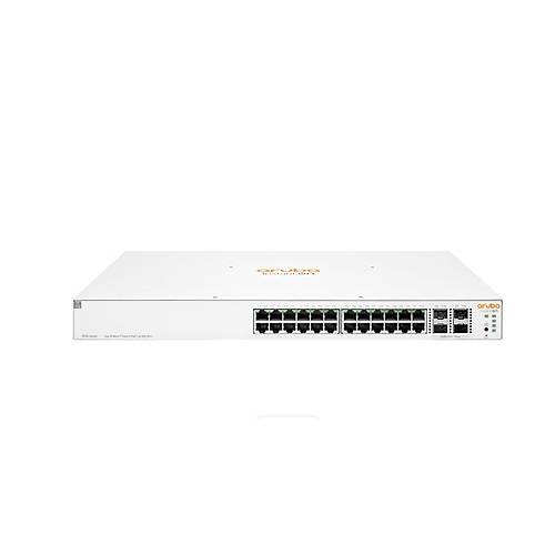 HPE ARUBA ION 1930 JL684B 24 PORT GIGABIT+4X10GB SFP Y�NET�LEB�L�R L2+ RACKMOUNT 370W POE SWITCH