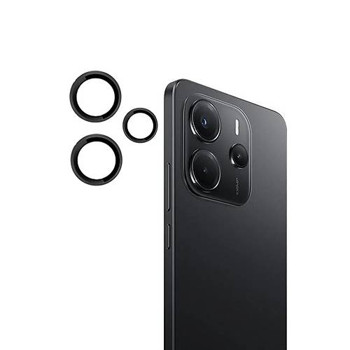Redmi Note 14 4G PVD Metal Kamera Lens - Siyah