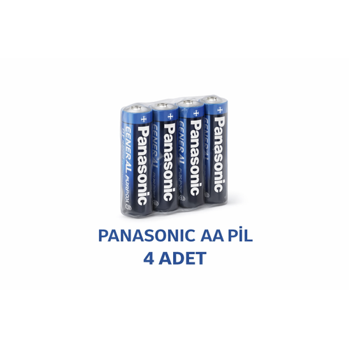 pana AA Kalem Pil Zinc Carbon R6 1.5V General Purpose 4l� 1Paket