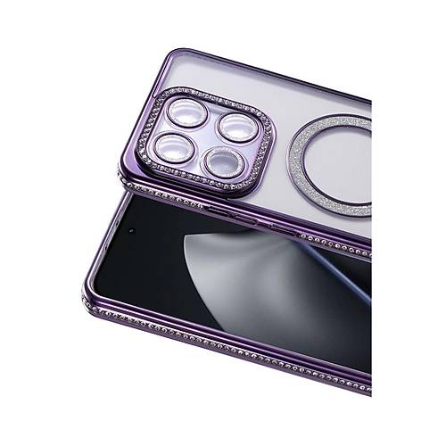 Mi 15T Pro Joke Simli Magneticsafe K�l�f - Derin Mor