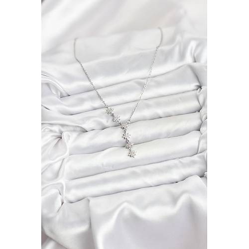 316L �elik Zincir G�m�� Renk Kutup Y�ld�z� Model Kad�n Kolye