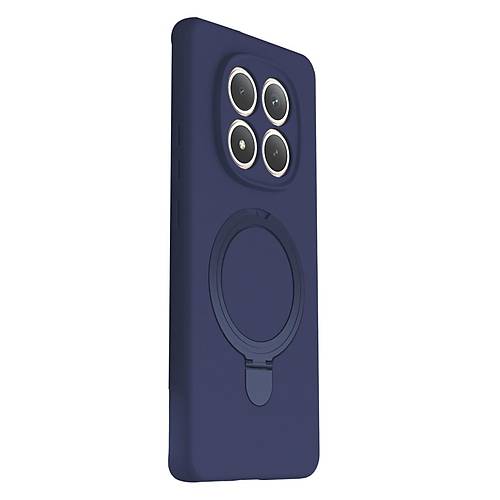 Redmi Note 15 Pro 4G Regal Magsafe Standl� Kapak - Lacivert