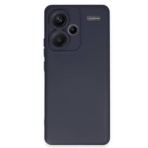 Redmi Note 13 Pro Plus K�l�f Nano i�i Kadife Silikon - Lacivert