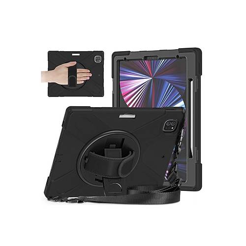 iPad Pro 12.9 (2020) K�l�f Amazing Tablet Kapak - Siyah