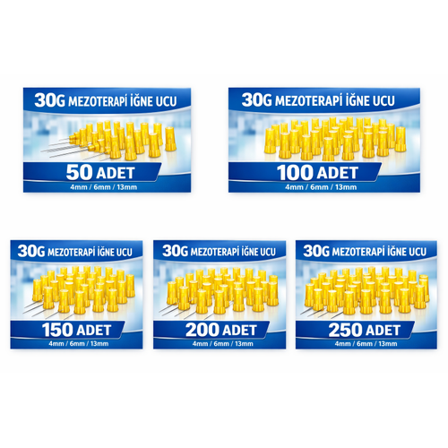 30G Mezoterapi ��ne Ucu Yerli �retim