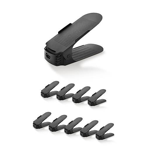 10 Lu Set Ayarlanabilir Ayakkab� Rampas� & Ayakkab�l�k D�zenleyici & Organizer
