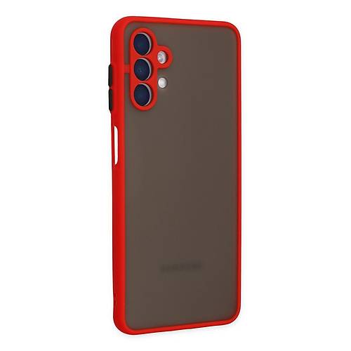 Galaxy A04S K�l�f Montreal Silikon Kapak - K�rm�z�