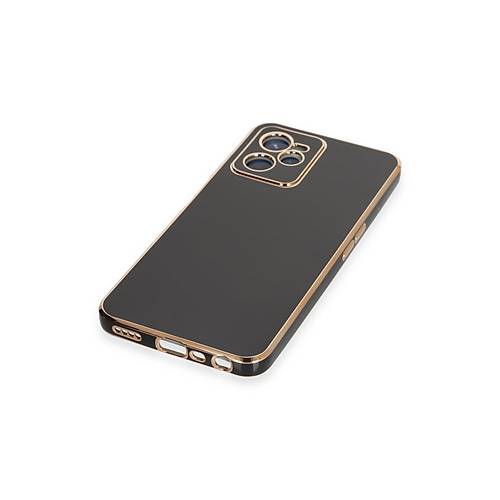 Realme C35 K�l�f Volet Silikon - Siyah