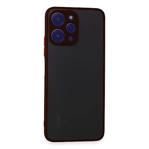 Redmi 12 K�l�f Montreal Silikon Kapak - Siyah