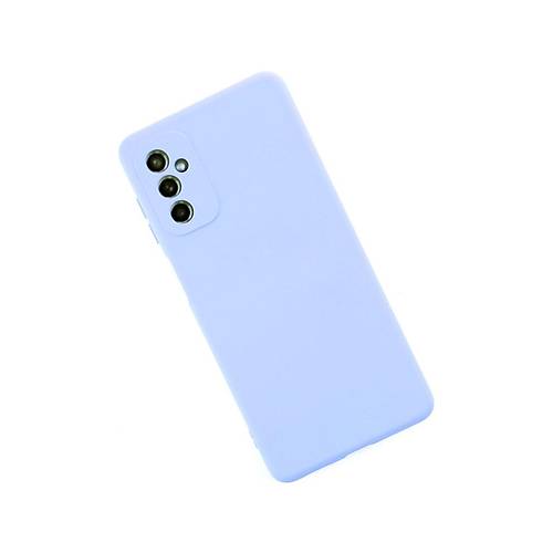 Galaxy M52 5G K�l�f Nano i�i Kadife Silikon - Lila