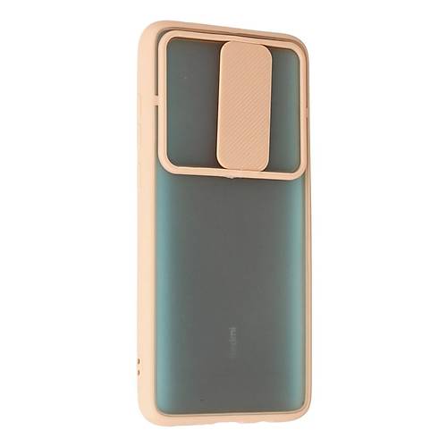 Redmi Note 8 Pro K�l�f Palm Buzlu Kamera S�rg�l� Silikon - Pembe