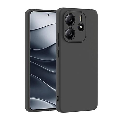 Redmi Note 14 4G K�l�f First Silikon - Siyah