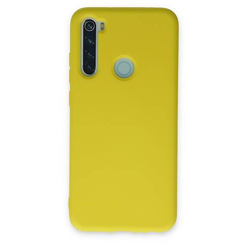 Redmi Note 8 K�l�f Nano i�i Kadife Silikon - Sar�