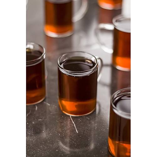 6'l� Borosilikat Is�ya Dayan�kl� Term�s�l Cam Kupa Bardak (6 X 200 ml)