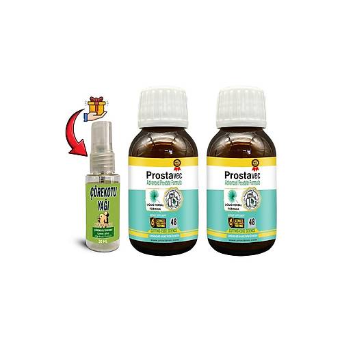 Prostavec 2 Kutu Erkeklere �zel Likit Form�l 50 m �urup + ��rek Otu Masaj Ya�� 30 ml