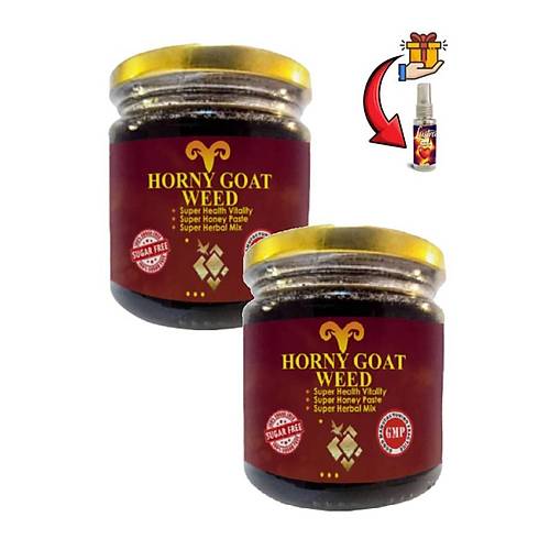 Horny Goat Weed Erkeklere �zel B�lge Destekleyici 240 gr x 2 ad+Lustra Masaj Ya��