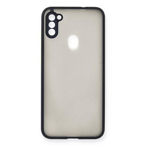 Galaxy A11 K�l�f Montreal Silikon Kapak - Lacivert