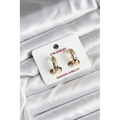 14K Gold Renk Kaplama CM Kad�n K�pe