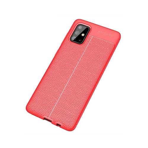 Galaxy A71 K�l�f Auto Focus Kapak - K�rm�z�