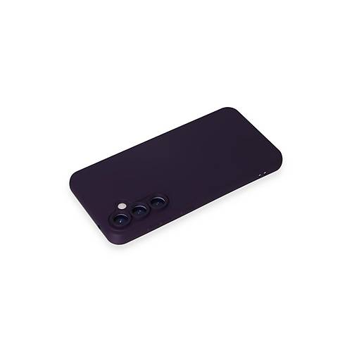 Galaxy S23 FE K�l�f Nano i�i Kadife Silikon - Mor